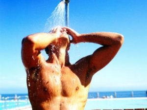 洗澡竟能提高男性性能力图,性功能,阴茎,睾丸,刺激