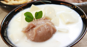 壮阳食物鲜奶玉露图